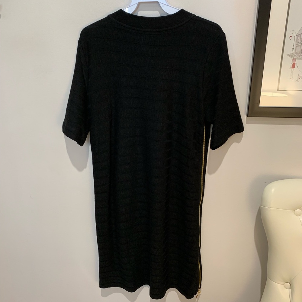 ❌SOLD❌ Derek Lam Tee Shirt Dress Black - Picture 3 of 7